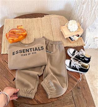 35202621-دو تیکه دورس با شلوار داخل کرک ESSENTIALS