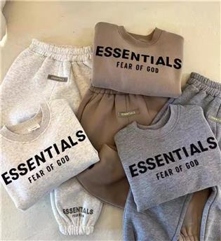 35202621-دو تیکه دورس با شلوار داخل کرک ESSENTIALS
