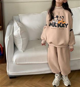 58202712-دورس با شلوار داخل کرک طرح میکی MICKEY-PLUTO