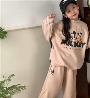 58202712-دورس با شلوار داخل کرک طرح میکی MICKEY-PLUTO