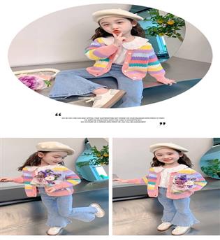 293003-دو تیکه شومیز با ژاکت رنگی 
