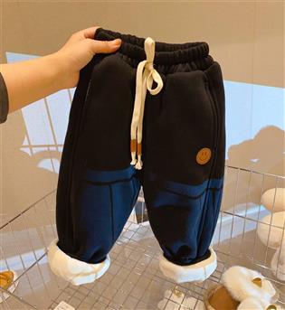 29203042-شلوار اسلش داخل کرک با ایموجی لبخند fashion denim