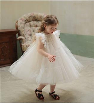 49203272-پیراهن دخترانه تور