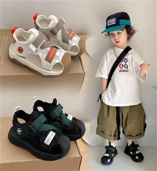 33300249-صندل چسبی جلو تور بند مورب fashion shoes