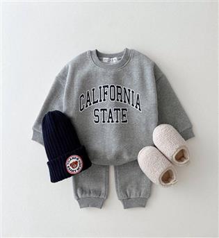 39202475-دو تیکه دورس با شلوار CALIFORNIA STATE