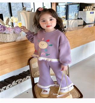 34203310-دو تیکه دورس با شلوار طرح خورشید SUNNY