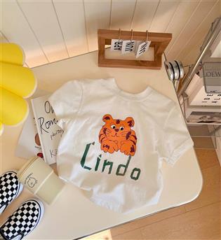 12201006-تیشرت طرح ببر LINDO
