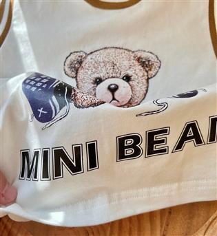 33200973-تیشرت و شلوارک خرس نشته MINI BEAR