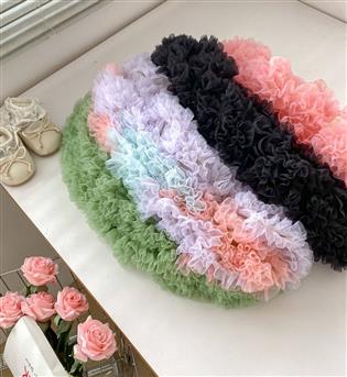 34202584-دامن پفی چیندار رنگی