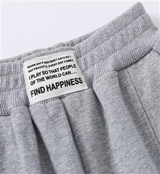 23201191-شلوار اسپرت ساده FIND HAPPINESS